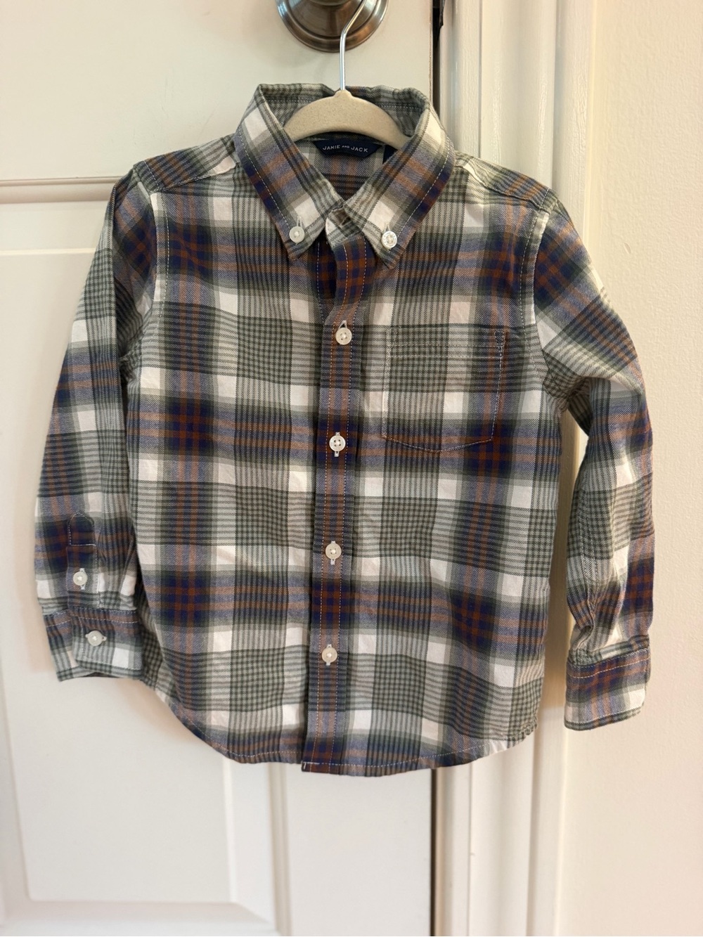Janie & Jack Plaid Flannel